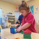 children learning in classroom