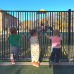 kids playing outside