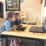 children learning in classroom