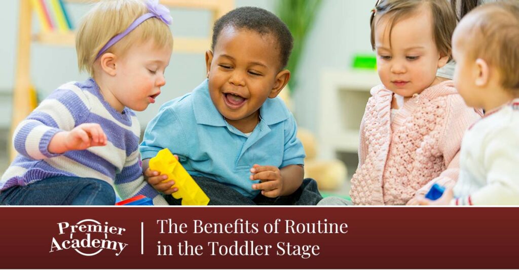 Group of toddlers playing together