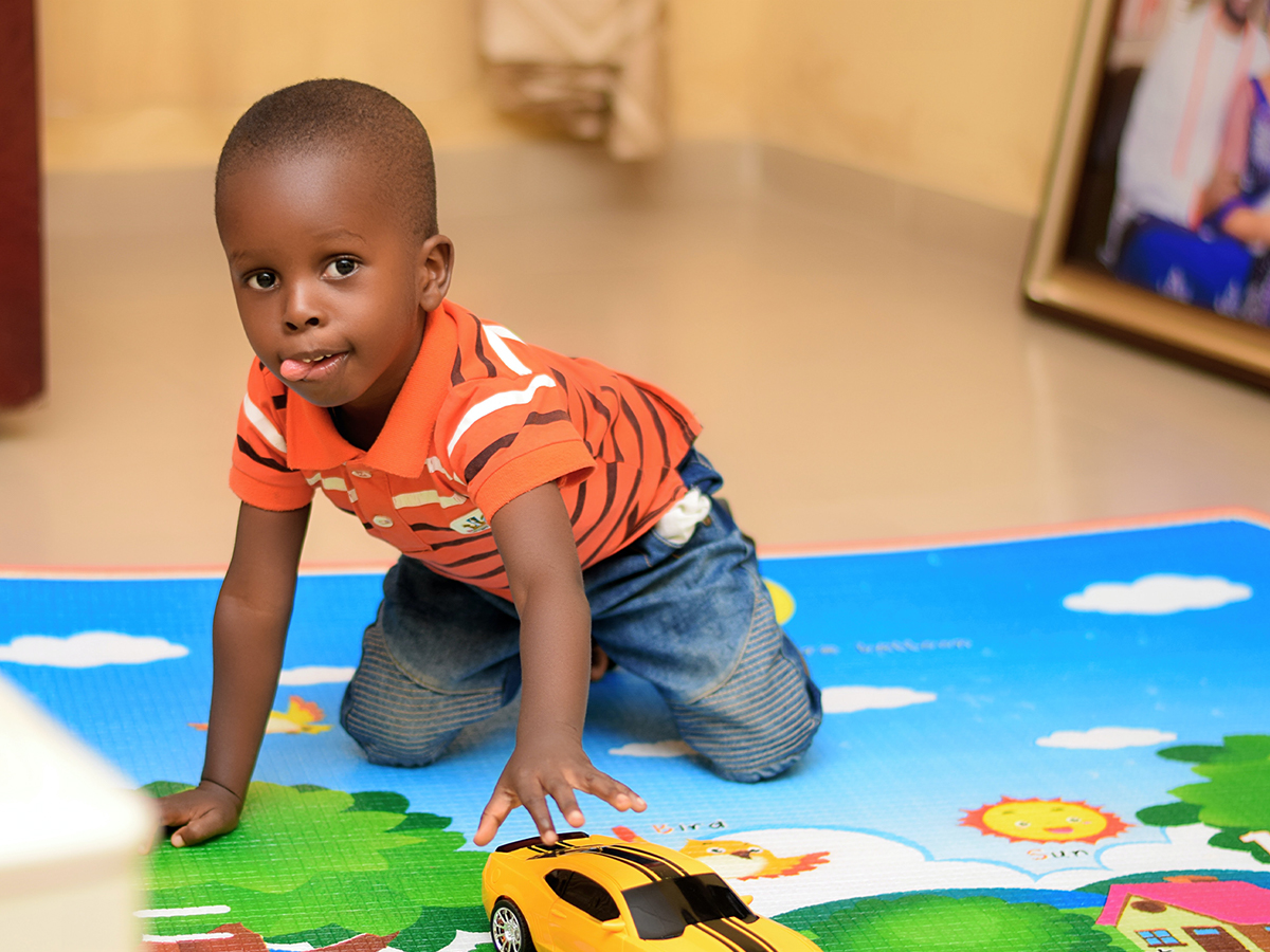child playing