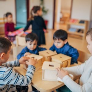 kids playing together