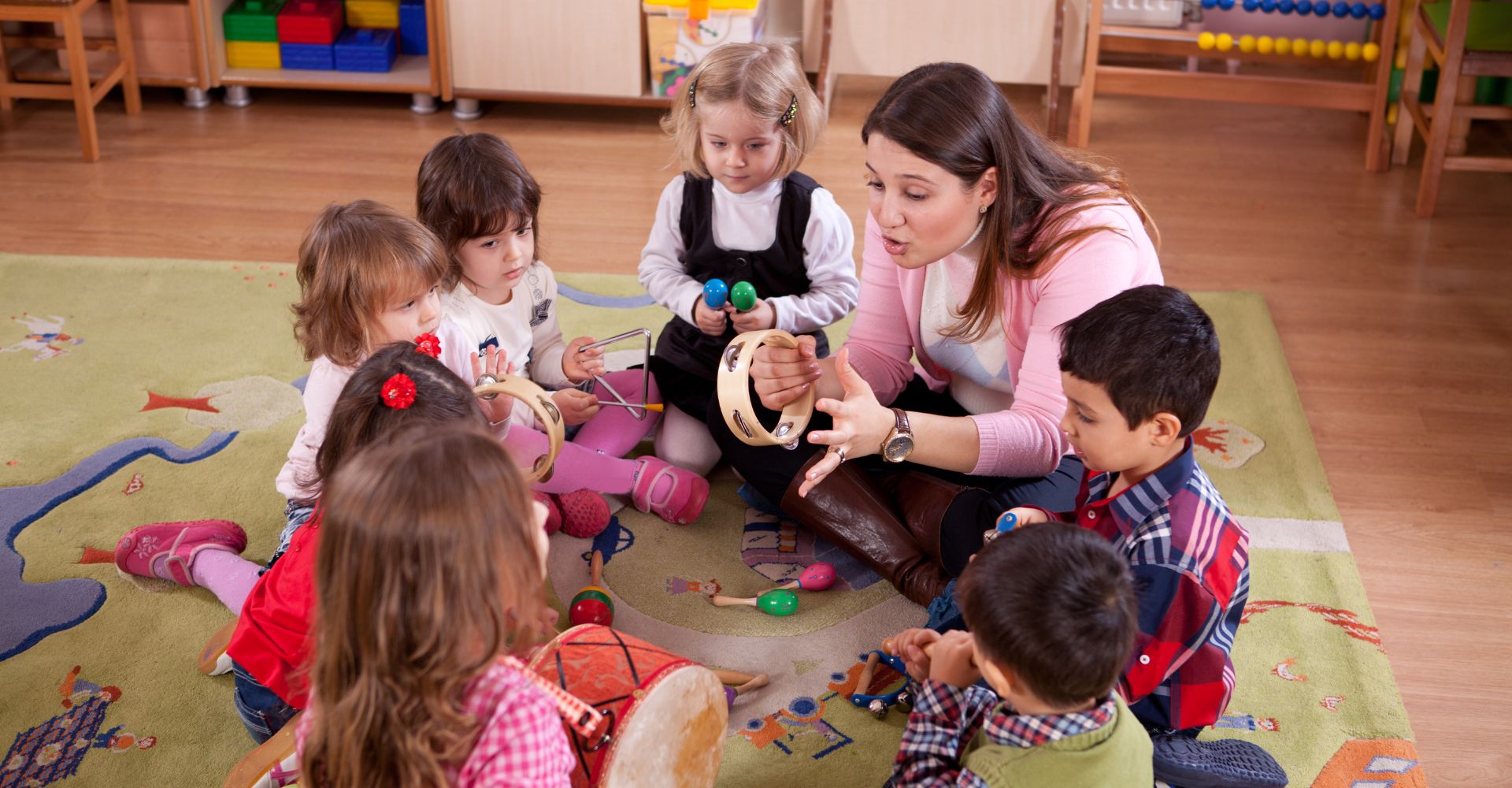 teacher and students