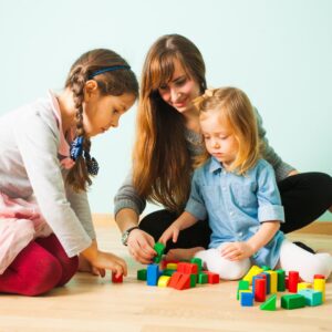 teacher and students