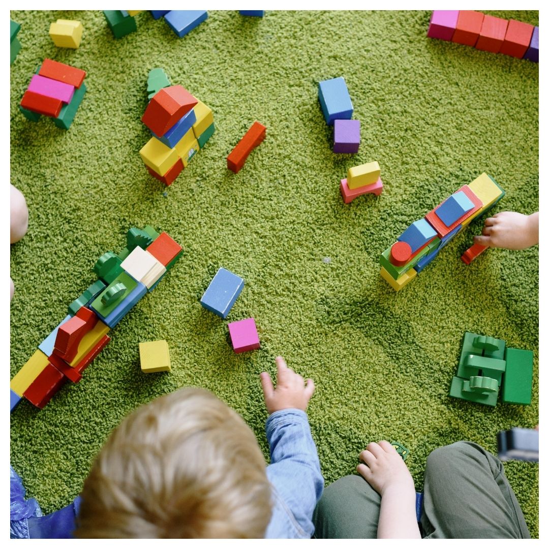 Kids playing together