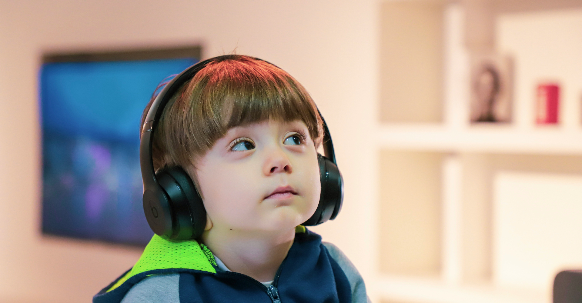 listening with headset