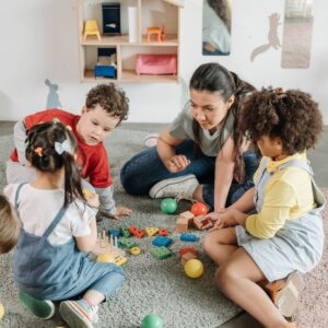 Teach with preschool students