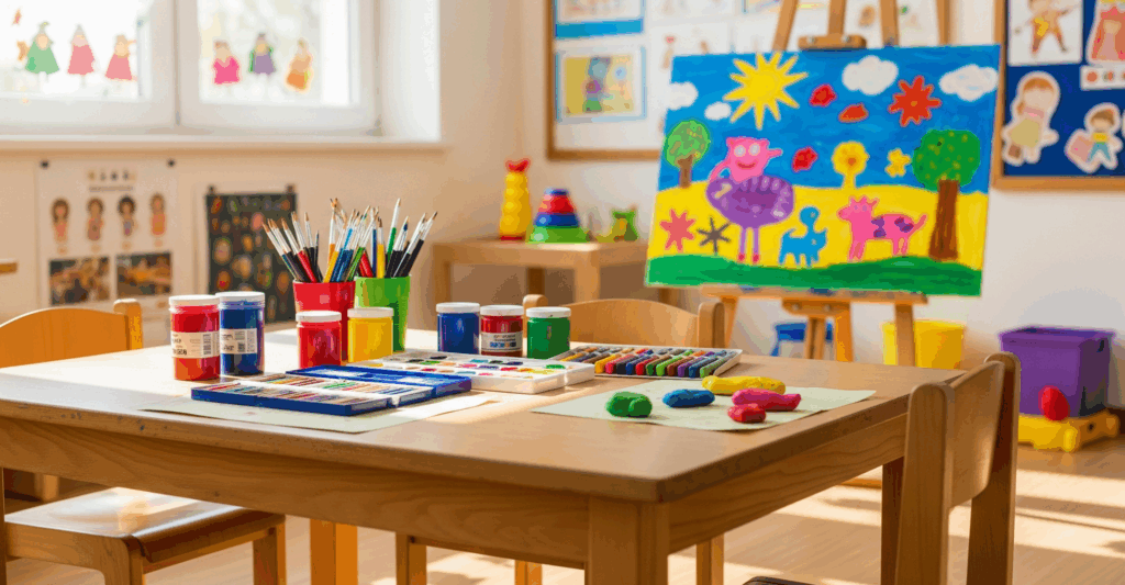 Fostering Creativity and Imagination through Art in Preschool - Hero (1)